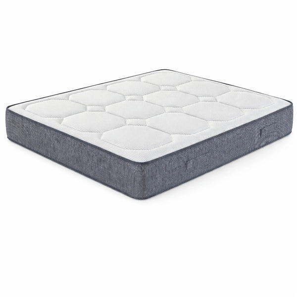 Materasso in Memory Foam con rivestimento Aloe Vera e doppio lato estate/inverno - ESTER