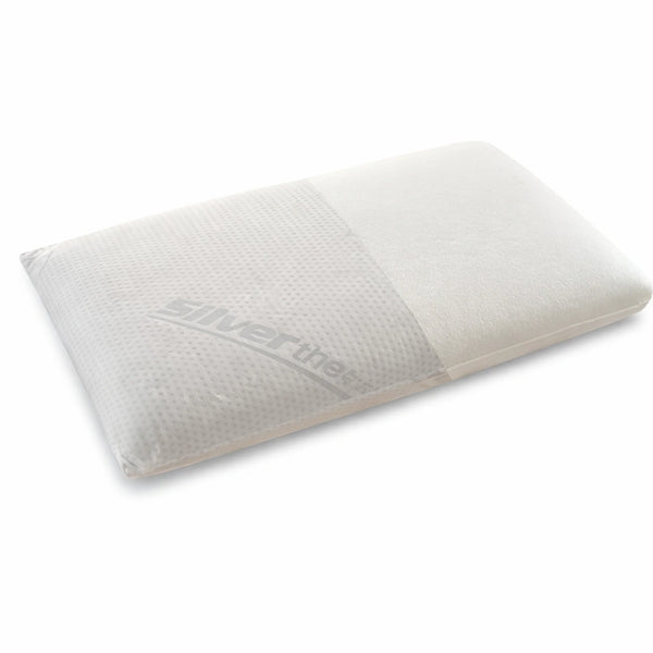 Guanciale in memory con supporto cervicale ergonomico - Memory Silver