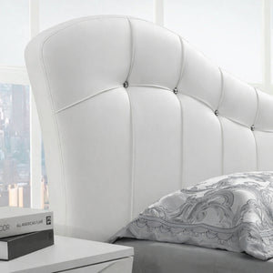 Camera da letto completa con armadio scorrevole, letto matrimoniale, comò, comodini e specchiera - Mabel
